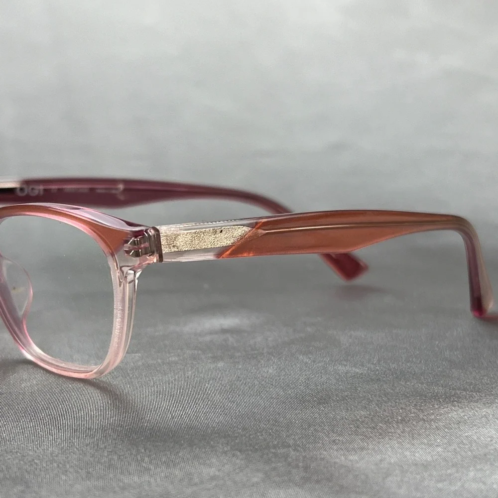 OGI Heritage 9117/2137 Pink Ombre Cat Eye Glasses Frames Japan 50-16-140